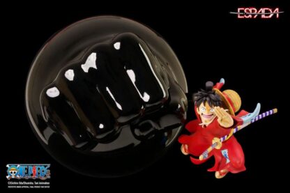 One Piece PVC Statue 1/8 Monkey D. Luffy 28 cm - Stark beschädigte Verpackung