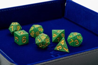Dragon Storm Sharp Edge Silicone Würfel Set Green Dragon Scales (7) – Bild 4