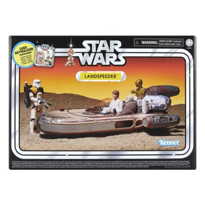 Star Wars Episode IV Vintage Collection Fahrzeug mit Actionfigur Landspeeder & Luke Skywalker (Tatooine) – Bild 2