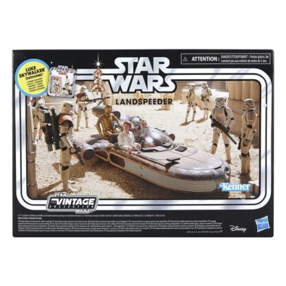 Star Wars Episode IV Vintage Collection Fahrzeug mit Actionfigur Landspeeder & Luke Skywalker (Tatooine) – Bild 3