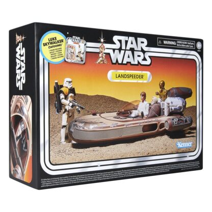 Star Wars Episode IV Vintage Collection Fahrzeug mit Actionfigur Landspeeder & Luke Skywalker (Tatooine) – Bild 4