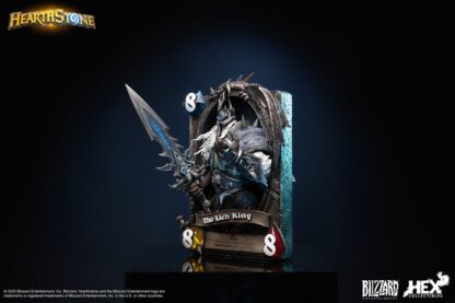 Hearthstone 3D Art Frame Statue The Lich King 31 cm – Bild 8