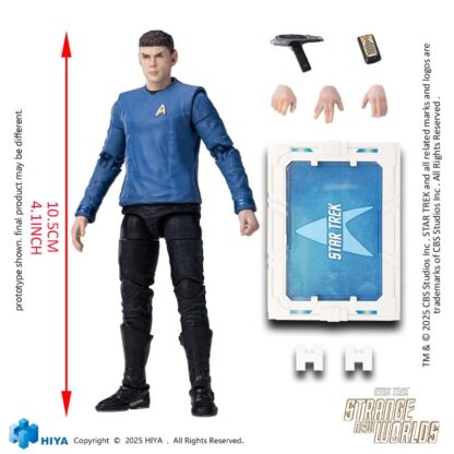 Star Trek Strange New Worlds Exquisite Mini Series Actionfigur 1/18 Spock 11 cm – Bild 10