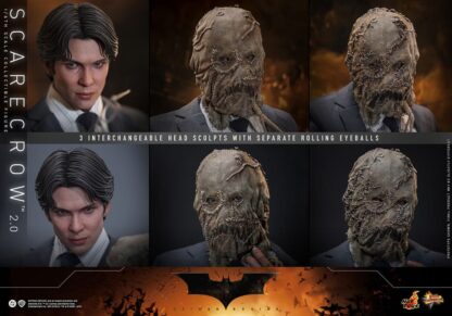 Batman Begins Movie Masterpiece Actionfigur 1/6 Scarecrow 2.0 30 cm – Bild 20