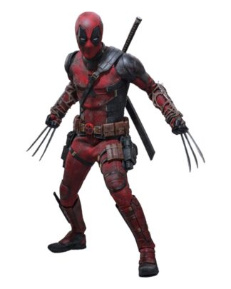 Deadpool & Wolverine Movie Masterpiece Actionfigur 1/6 Deadpool (Battling Version) 31 cm