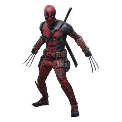 Deadpool & Wolverine Movie Masterpiece Actionfigur 1/6 Deadpool (Battling Version) 31 cm