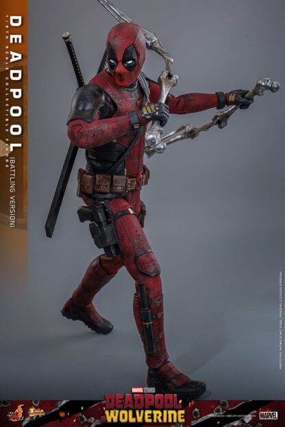 Deadpool & Wolverine Movie Masterpiece Actionfigur 1/6 Deadpool (Battling Version) 31 cm – Bild 10