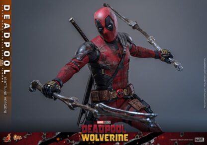 Deadpool & Wolverine Movie Masterpiece Actionfigur 1/6 Deadpool (Battling Version) 31 cm – Bild 17
