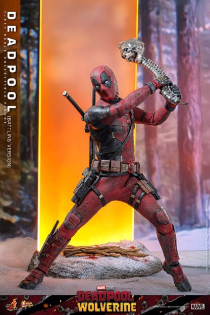 Deadpool & Wolverine Movie Masterpiece Actionfigur 1/6 Deadpool (Battling Version) 31 cm – Bild 19