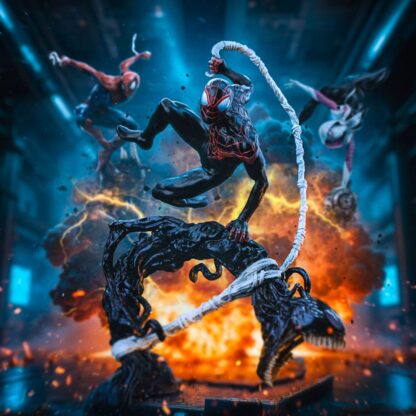 Spider-Man vs. Villains Diorama BDS Art Scale Statue 1/10 Miles Morales 32 cm – Bild 7