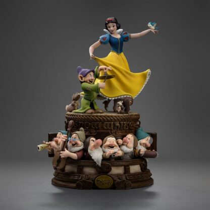 Schneewittchen und die sieben Zwerge Art Scale Statue 1/10 Snow White and Dopey Deluxe Edition 21 cm – Bild 2