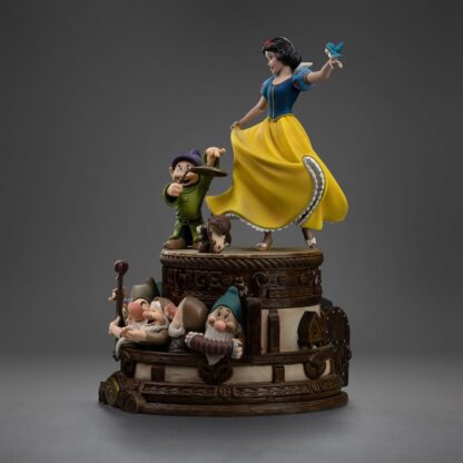 Schneewittchen und die sieben Zwerge Art Scale Statue 1/10 Snow White and Dopey Deluxe Edition 21 cm – Bild 3