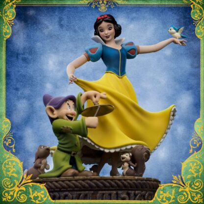 Schneewittchen und die sieben Zwerge Art Scale Statue 1/10 Snow White and Dopey Deluxe Edition 21 cm – Bild 22