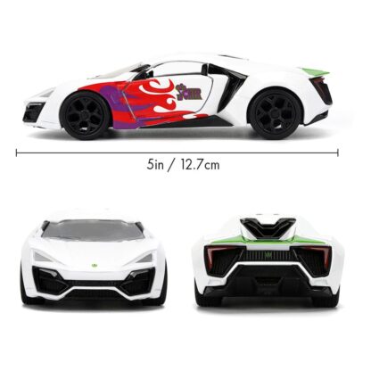DC Comics Diecast Modell 1/32 Lykan Hypersport Joker – Bild 2