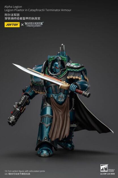 Warhammer The Horus Heresy Actionfigur Alpha Legion Legion Praetor in Cataphractii Terminator Armour 18 cm – Bild 6