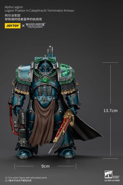 Warhammer The Horus Heresy Actionfigur Alpha Legion Legion Praetor in Cataphractii Terminator Armour 18 cm – Bild 10