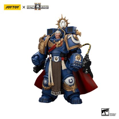Warhammer 40k Actionfigur Ultramarines Marneus Calgar Chapter Master with MKX Gravis Armour and Gauntlets of Ultramar 20 cm – Bild 8