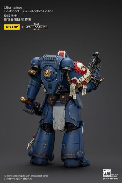 Warhammer 40,000: Space Marine 2 Actionfigur Ultramarines Lieutenant Titus Collectors Edition 13 cm – Bild 9
