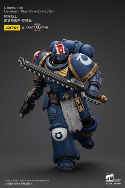 Warhammer 40,000: Space Marine 2 Actionfigur Ultramarines Lieutenant Titus Collectors Edition 13 cm – Bild 11
