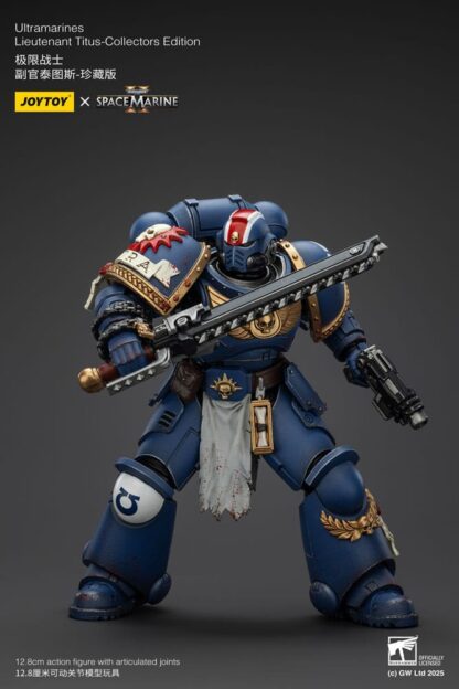 Warhammer 40,000: Space Marine 2 Actionfigur Ultramarines Lieutenant Titus Collectors Edition 13 cm – Bild 13