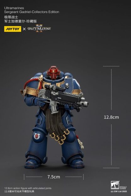 Warhammer 40,000: Space Marine 2 Actionfigur Ultramarines Sergeant Gadriel Collectors Edition 13 cm – Bild 7