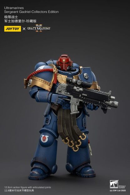Warhammer 40,000: Space Marine 2 Actionfigur Ultramarines Sergeant Gadriel Collectors Edition 13 cm – Bild 9