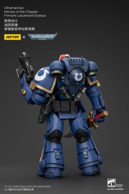 Warhammer 40k Actionfigur 1/18 Ultramarines Heroes of the Chapter Primaris Lieutenant Erastus 20 cm – Bild 4