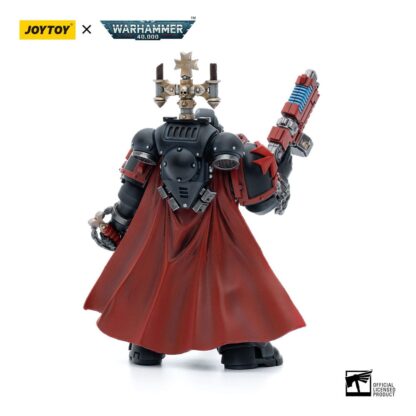 Warhammer 40k Actionfigur 1/18 Black Templars Sword Brethren Brother Lombast 12 cm – Bild 2