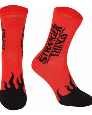 Stranger Things Socken Red Flame Small