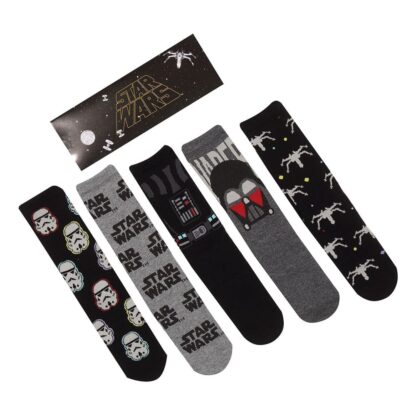Star Wars Socken 5er-Pack Dark Side S-M