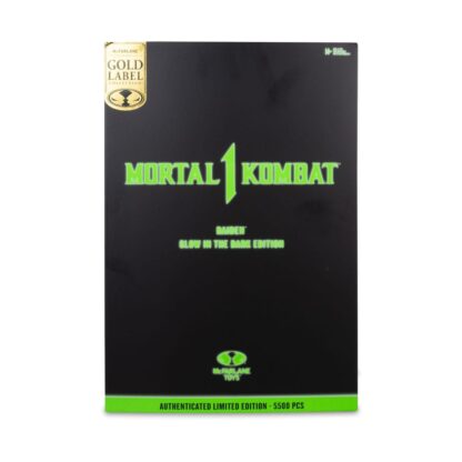 Mortal Kombat  Actionfigur Glow in the Dark Edition Raiden (Gold Label) 18 cm – Bild 8