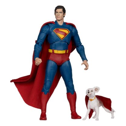 Superman (2025) DC Multiverse Deluxe Actionfigur Superman with Krypto the Super Dog 18 cm