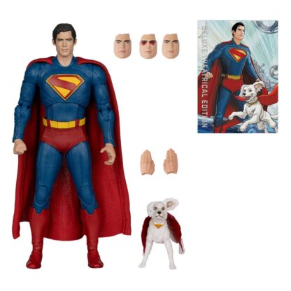Superman (2025) DC Multiverse Deluxe Actionfigur Superman with Krypto the Super Dog 18 cm – Bild 3