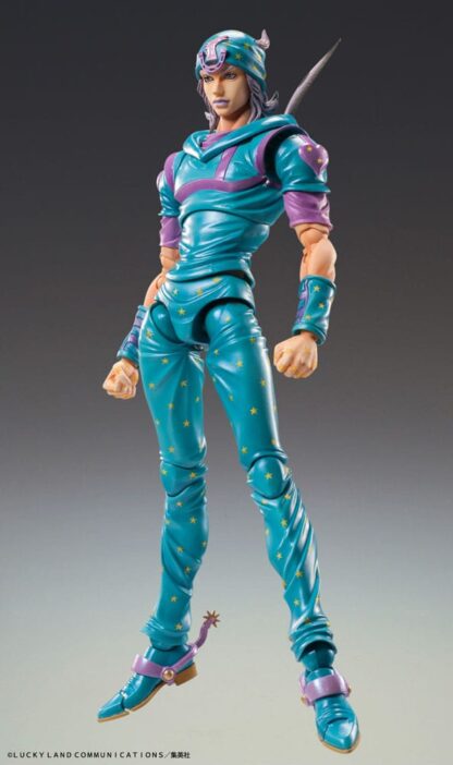 JoJo's Bizarre Adventure Part7 Steel Ball Run Super Action Actionfigur Chozokado Gyro Zeppeli Third 16 cm – Bild 2