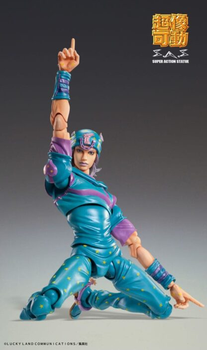 JoJo's Bizarre Adventure Part7 Steel Ball Run Super Action Actionfigur Chozokado Gyro Zeppeli Third 16 cm – Bild 3