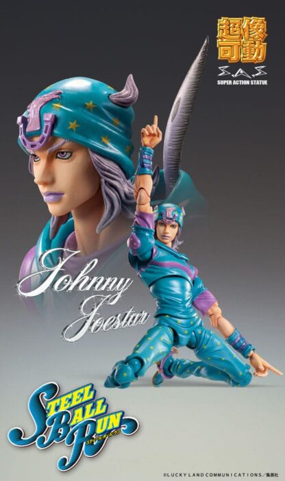 JoJo's Bizarre Adventure Part7 Steel Ball Run Super Action Actionfigur Chozokado Gyro Zeppeli Third 16 cm – Bild 5