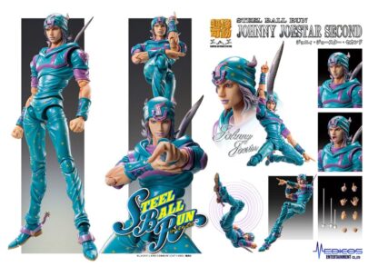 JoJo's Bizarre Adventure Part7 Steel Ball Run Super Action Actionfigur Chozokado Gyro Zeppeli Third 16 cm – Bild 8