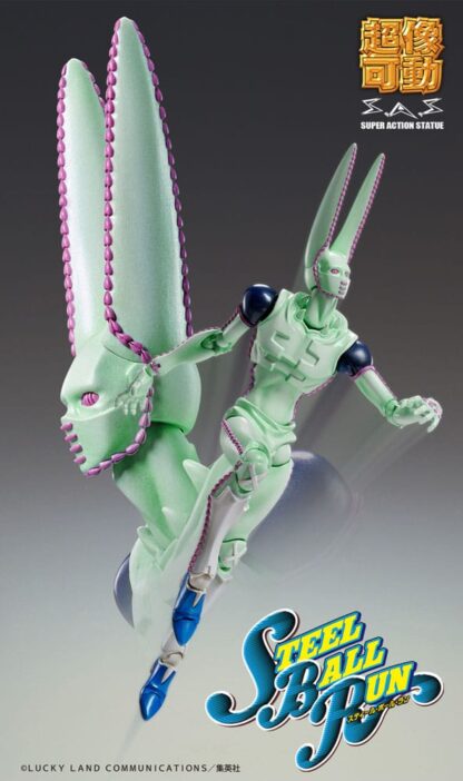 JoJo's Bizarre Adventure Part7 Steel Ball Run Super Action Actionfigur Chozokado D4C Second 20 cm – Bild 4