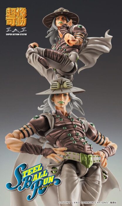 JoJo's Bizarre Adventure Part7 Steel Ball Run Super Action Actionfigur Chozokado Johnny Joestar Second 15 cm – Bild 4