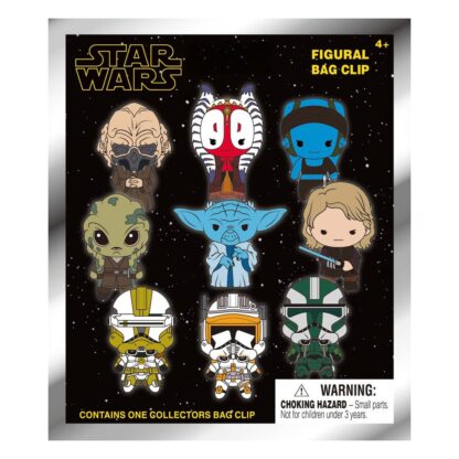 Star Wars-EP III Revenge Of Sith 3D PVC-Taschenanhänger Serie 1 Display (24) – Bild 3