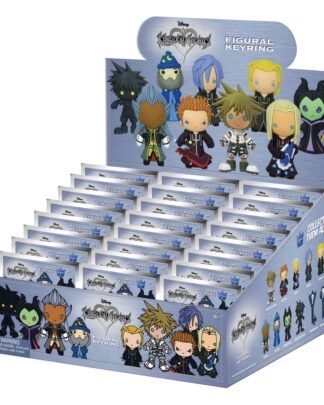 Kingdom Hearts PVC-Taschenanhänger Series 2 Display (24)