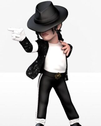 Michael Jackson Minix Figur Billie Jean 12 cm