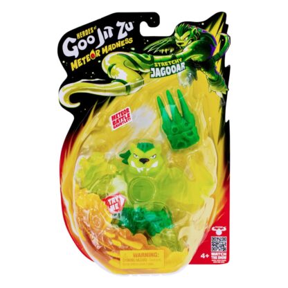 Heroes of Goo Jit Zu Meteor Madness Dehnbare Figur Jagooar 12 cm – Bild 3