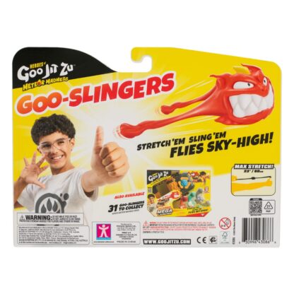 Heroes of Goo Jit Zu Meteor Madness Dehnbare Figuren 5er-Pack Goo Slingers Hyper Blast Slingers 5 cm – Bild 2
