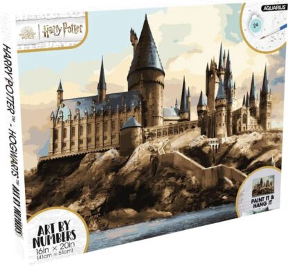 Harry Potter Malen nach Zahlen Malset Hogwarts 40 x 50 cm