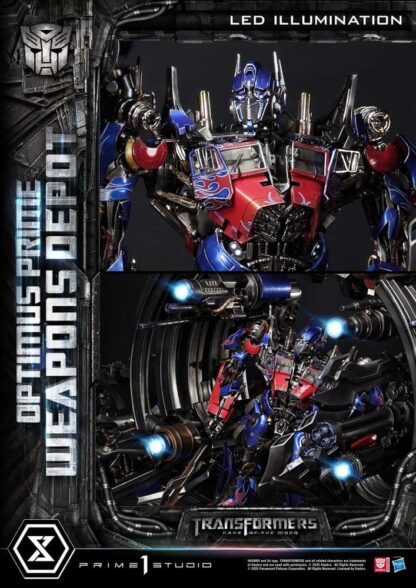Transformers: Dark of the Moon (Film) Museum Masterline Statue Optimus Prime Weapons Depot 127 cm – Bild 6