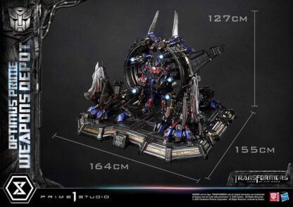 Transformers: Dark of the Moon (Film) Museum Masterline Statue Optimus Prime Weapons Depot 127 cm – Bild 9
