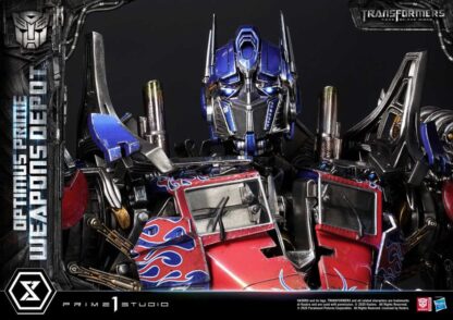 Transformers: Dark of the Moon (Film) Museum Masterline Statue Optimus Prime Weapons Depot 127 cm – Bild 13