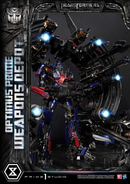 Transformers: Dark of the Moon (Film) Museum Masterline Statue Optimus Prime Weapons Depot 127 cm – Bild 24