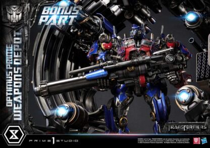 Transformers: Dark of the Moon (Film) Museum Masterline Statue Optimus Prime Weapons Depot Bonus Version 127 cm – Bild 6